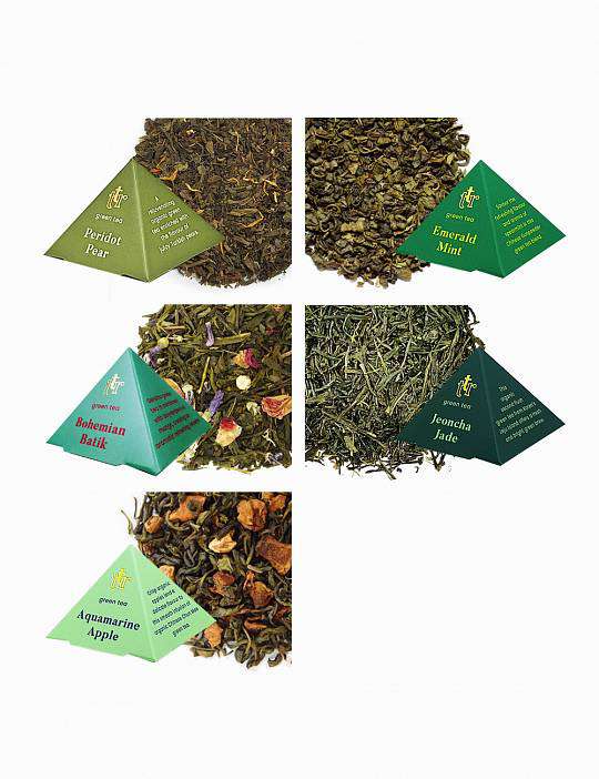 Dárkové balení zelených čajů 2