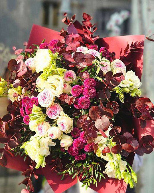 Варианты букета Бордо 2