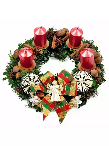 Adventní věnec staročeský