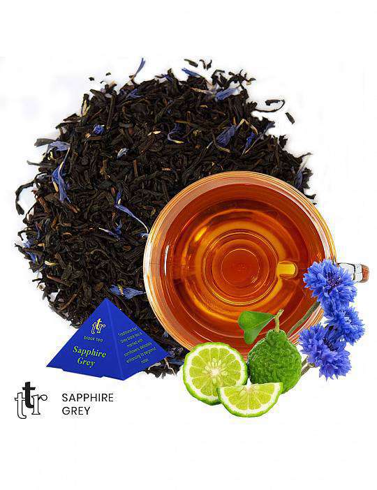 Рассыпной чай - Sapphire Grey 75г коробка 1