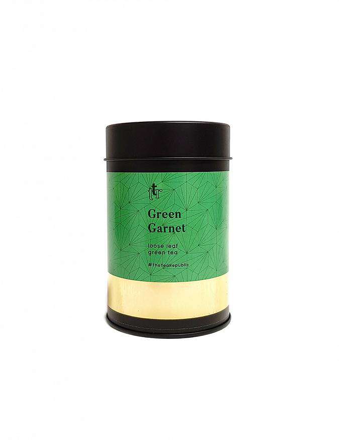 Sypaný čaj – Green Garnet, dóza 75g