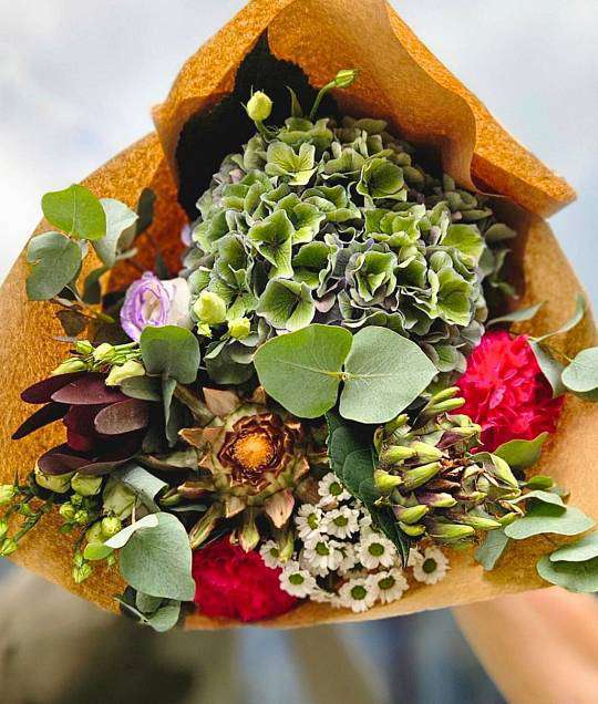 Bouquet of Autumn Protea 2