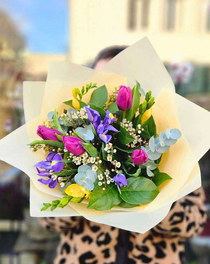 Kytice Něžný tulipánek