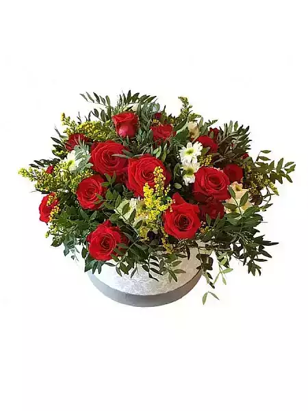 Květinový box růže