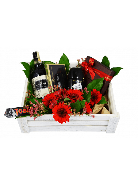 Dark gift box