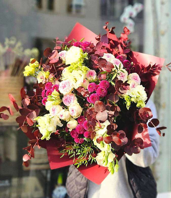 Варианты букета Бордо