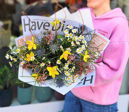 Luční kytice Narcis