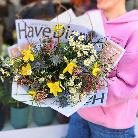 Luční kytice Narcis