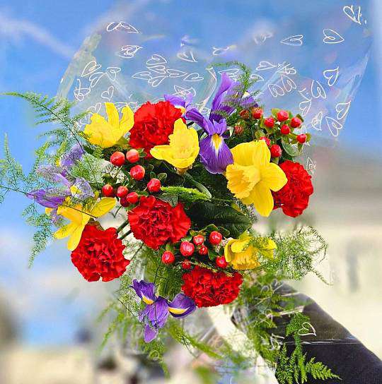 Jarní kytice Mix Retro 1