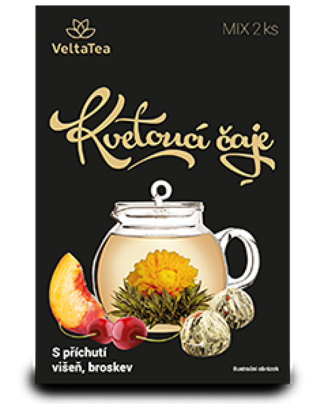 VELTA TEA Bílý květ (višeň, broskev)