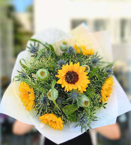 Bouquet of Blended Sunflower