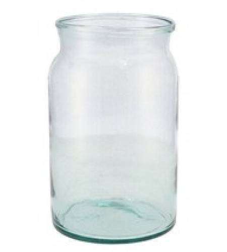 Milk bottle vase