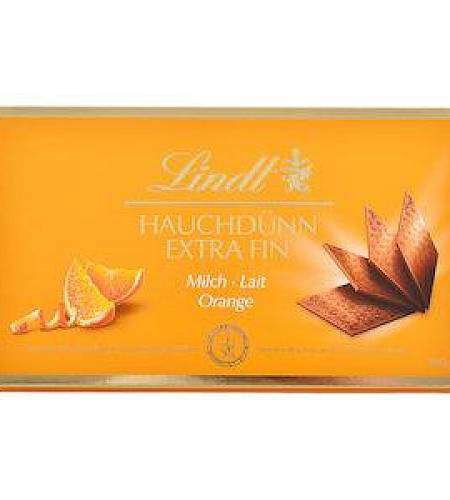 Čokoláda Lindt s pomerančem