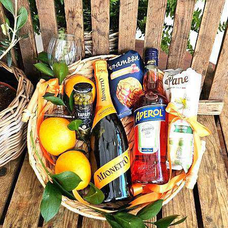 Svěží koš Aperol Spritz
