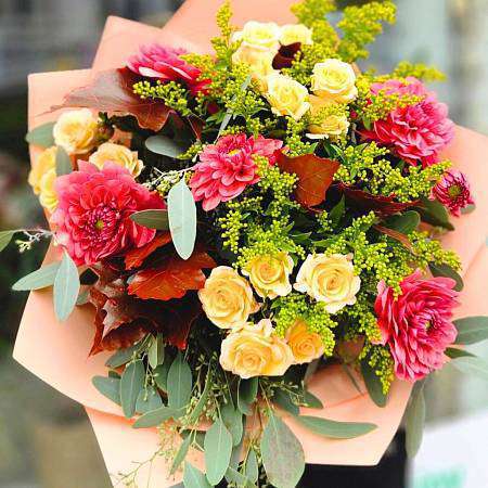 Podzimní Růžová Jiřina