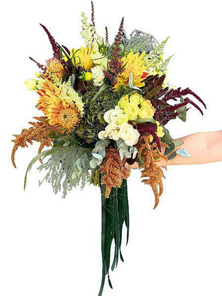 Autumn wedding bouquet