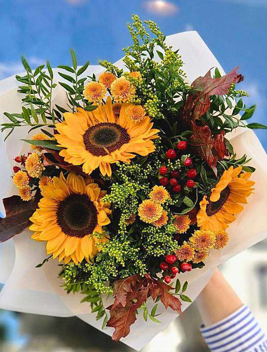 Bouquet Orange moon 1