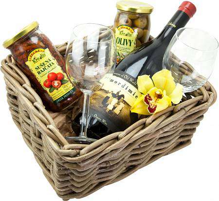 Večerní dárkový koš