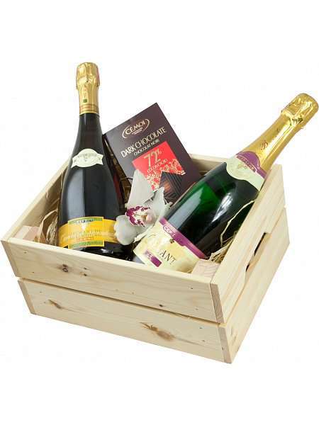 Wooden box Cremant