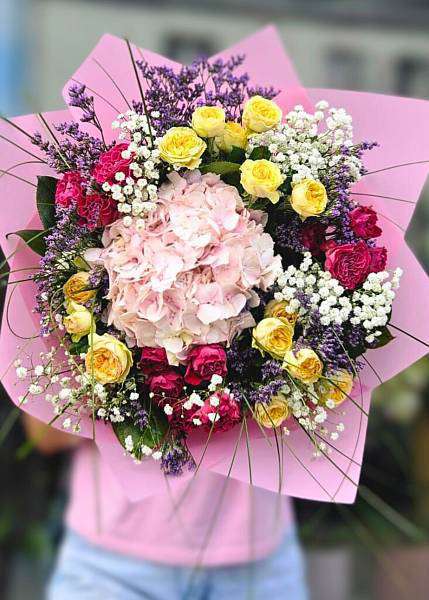 Flower bouquet Hydrangea