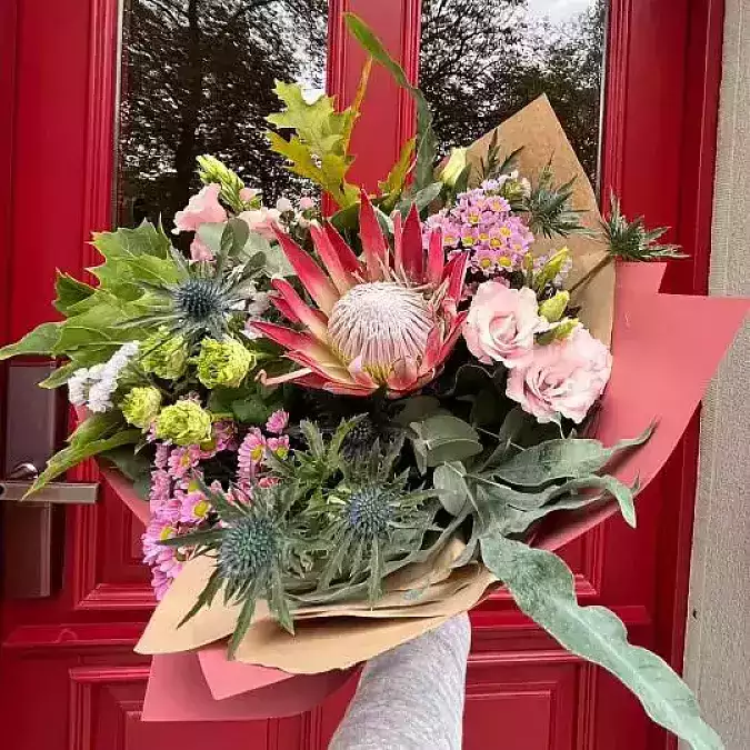 Kytice Protea