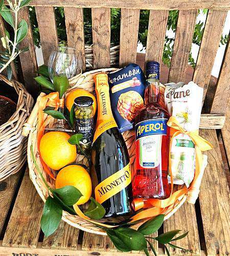 Svěží koš Aperol Spritz