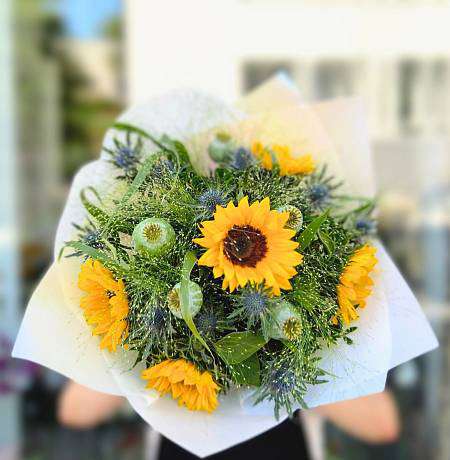 Kytice Luční Slunečnice