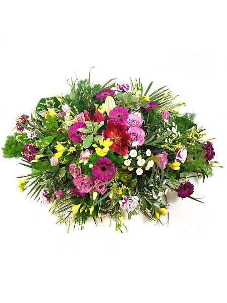 Funeral bouquet flower mix