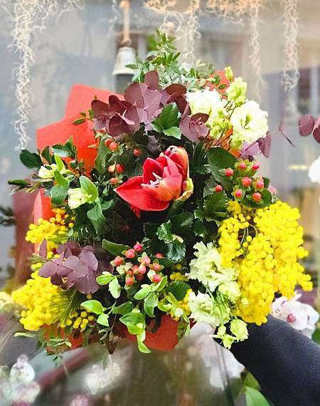 Рождественская открытка