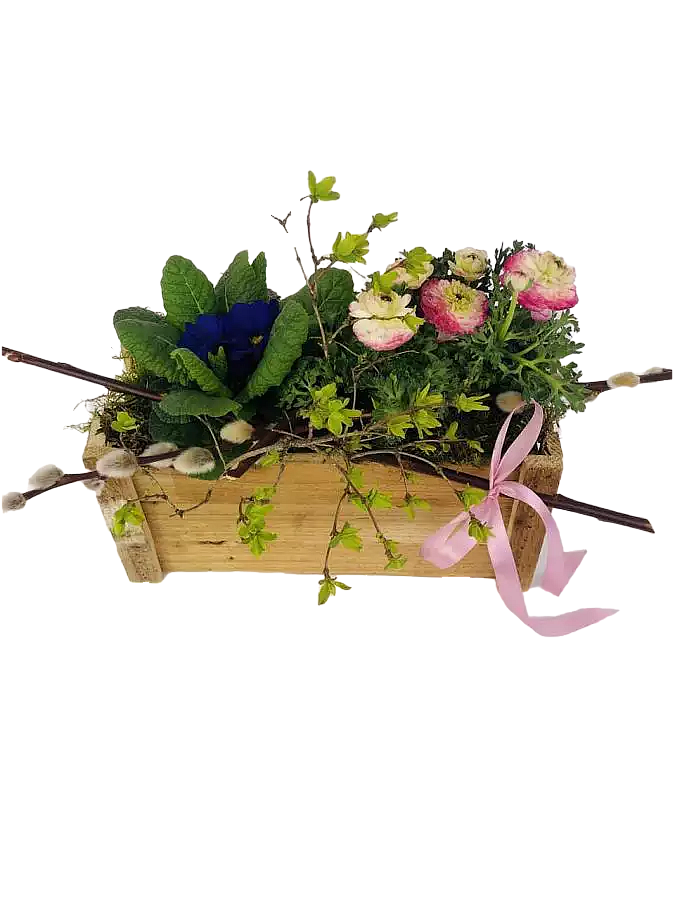 Spring flower box