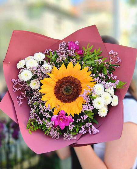 Kytice Helianthus