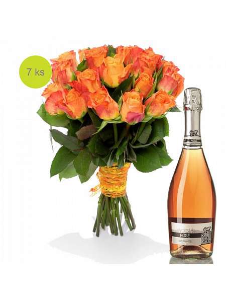 Fiery rose Rosé Spumante