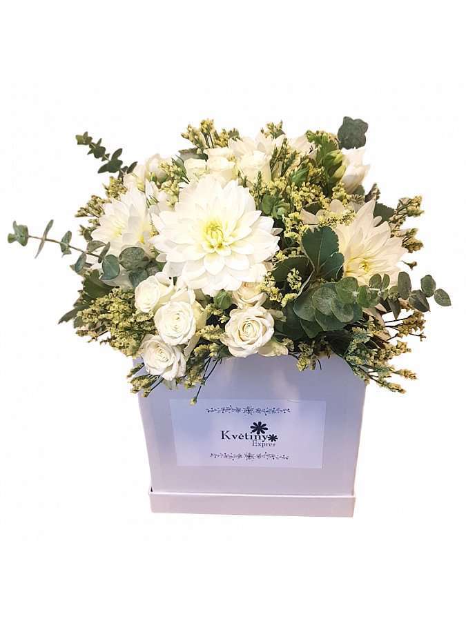 Květinový box Crema