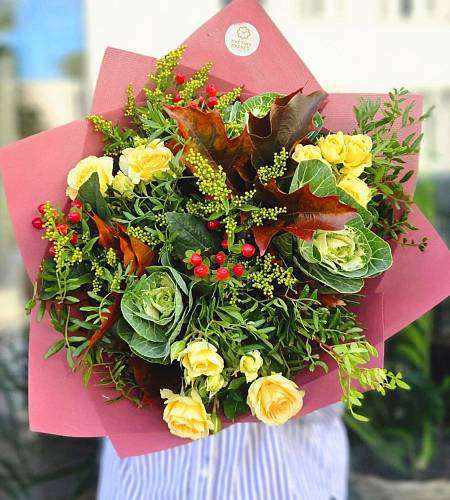 Bouquet Don't get into my cabbage