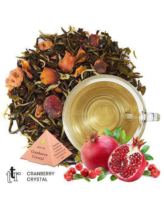 Sypaný čaj – Cranberry Crystal, vak 50g 1
