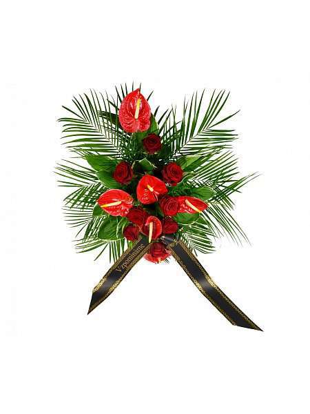 Mourning flower Anthuria