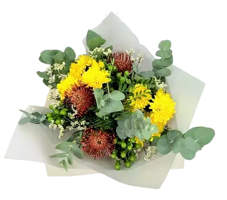 Bouquet of Leucospermum