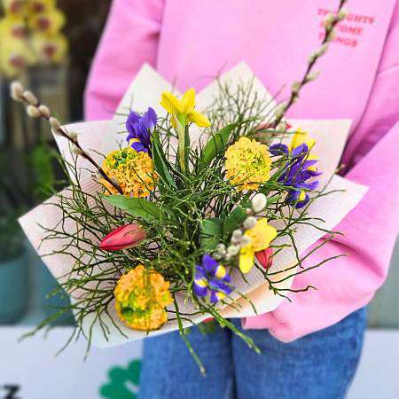 Jarní kytice Skořápka