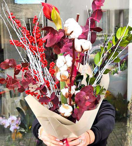 Bouquet Christmas trio