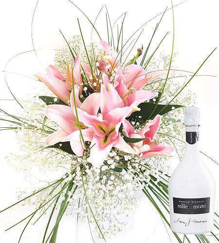 Bouquet Fragrant elegance with Prosecco