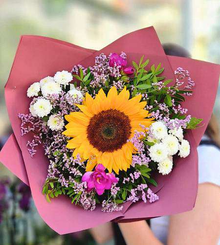 Kytice Helianthus