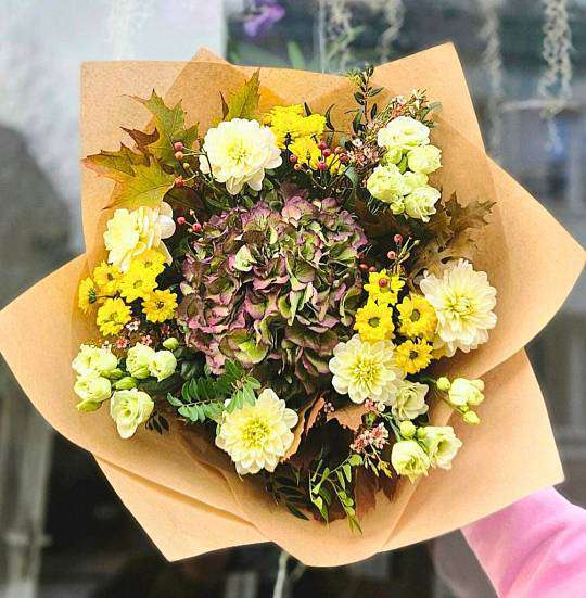 Bouquet of Autumn Hydrangea 3