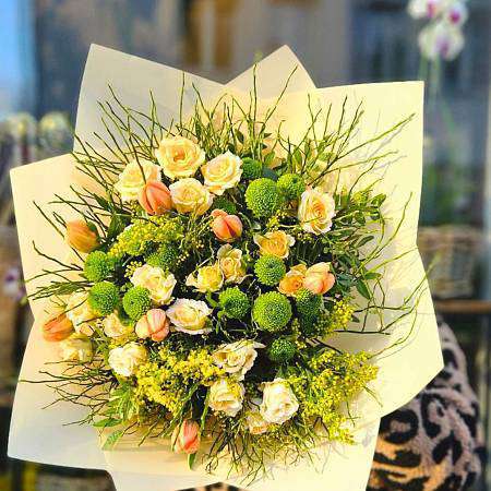 Kytice Oranžové tulipány