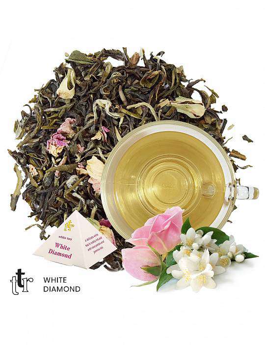 Sypaný čaj – White Diamond, vak 50g 2
