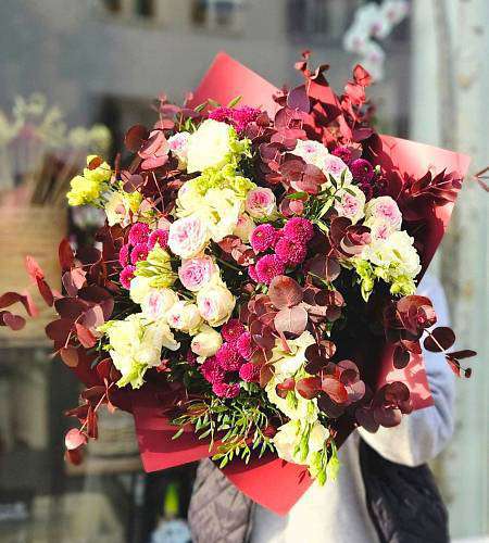 Kytice Bordó variace