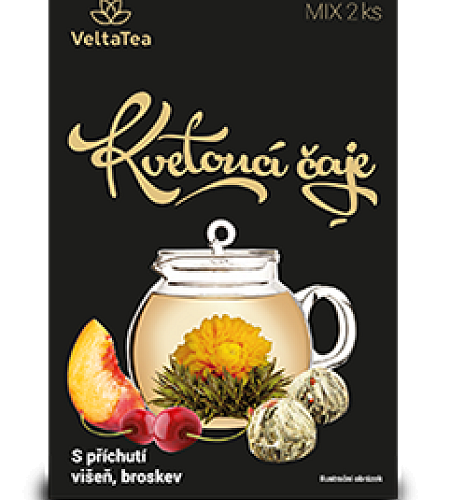 VELTA TEA Bílý květ (višeň, broskev)